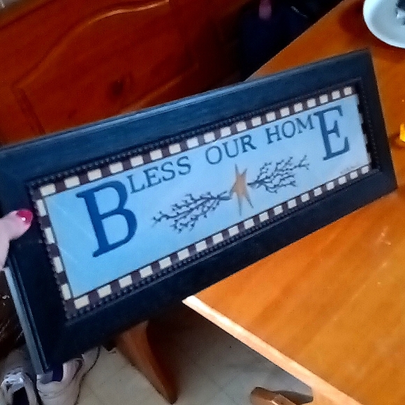 Primitive wall hanging - Picture 5 of 6